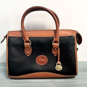 Vintage Dooney and Bourke Leather Handbag